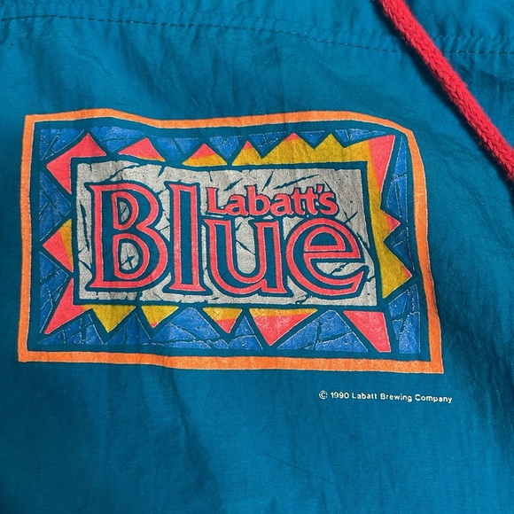 Vintage 1990 Labatt’s Blue pullover - Picture 3 of 10